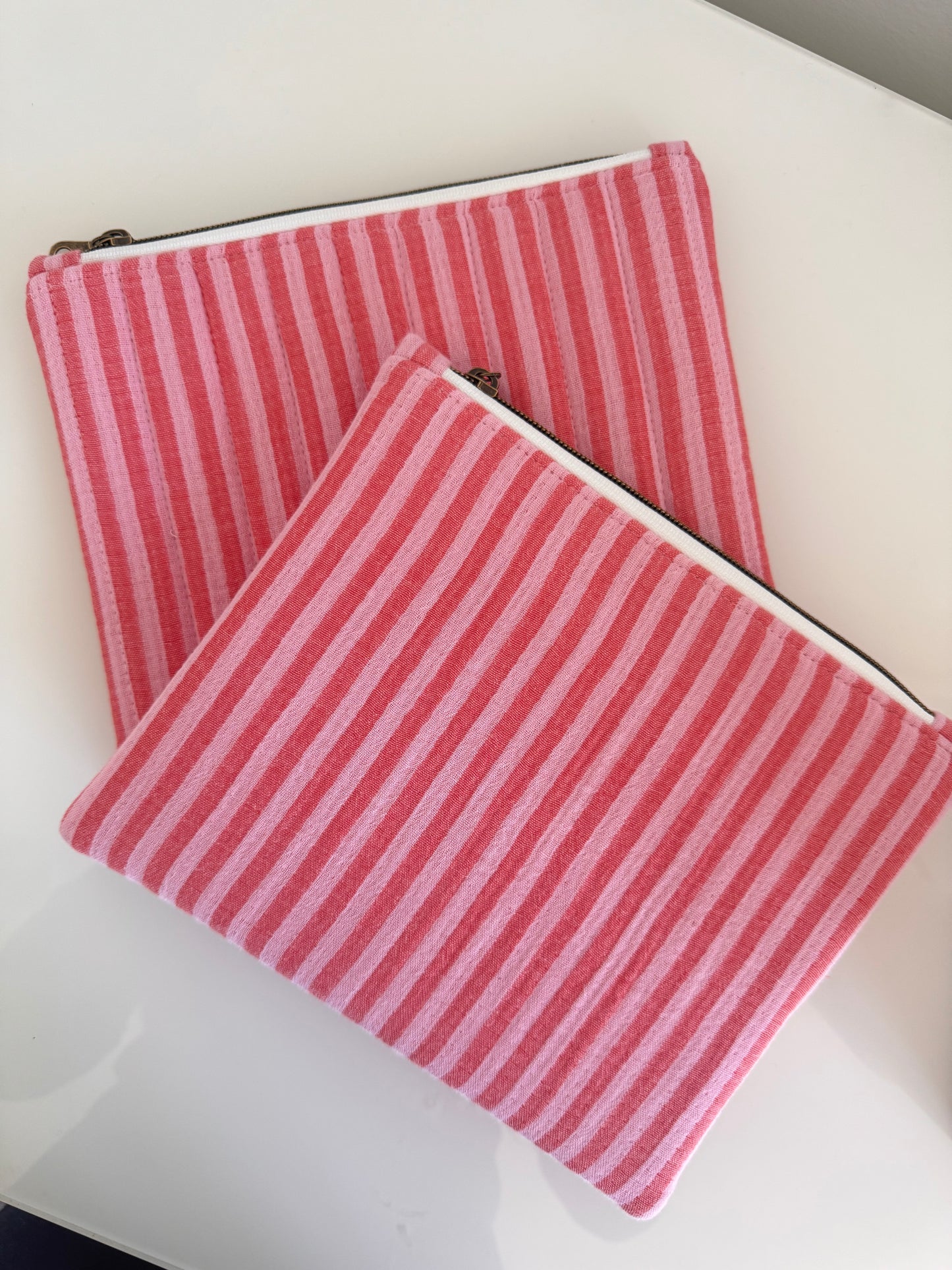 Quilted Zippered Pouch