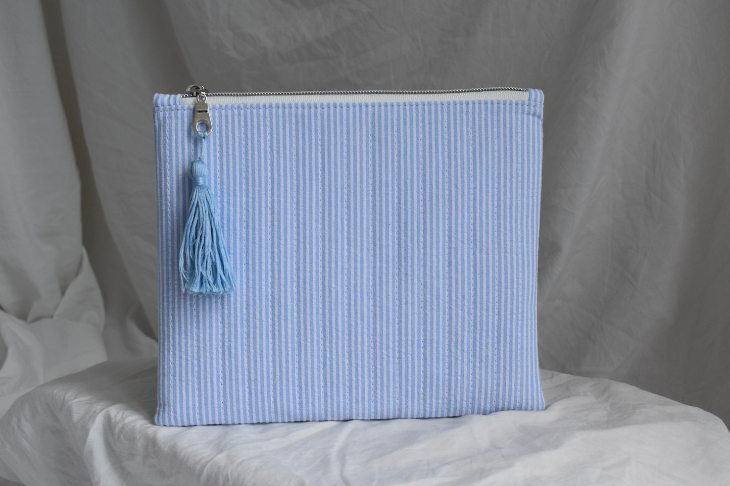 Quilted Zippered Pouch