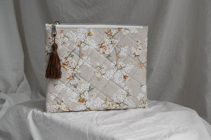 Quilted Zippered Pouch