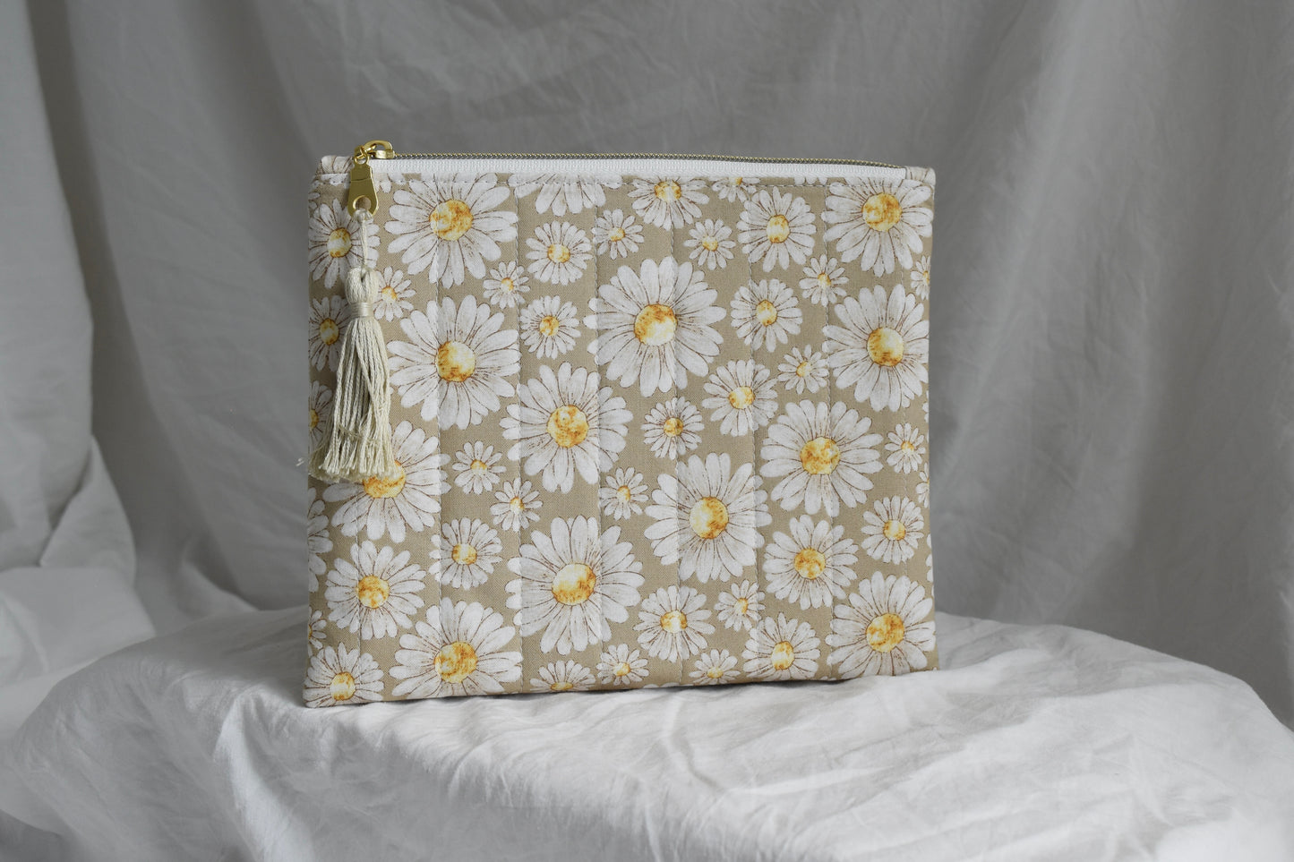 Quilted Zippered Pouch