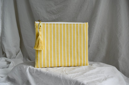 Quilted Zippered Pouch