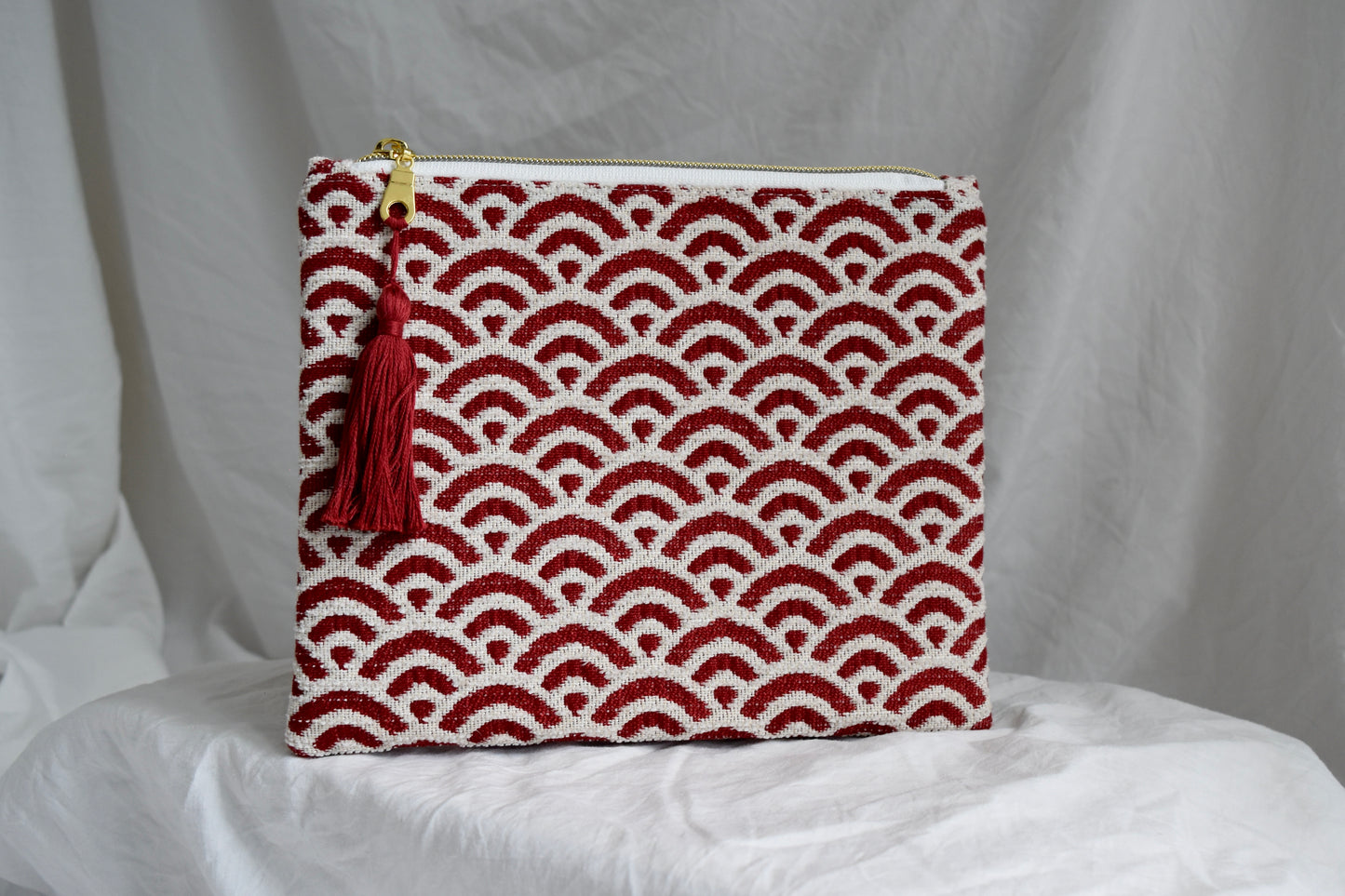 Quilted Zippered Pouch