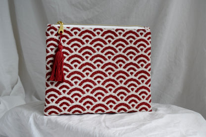 Quilted Zippered Pouch